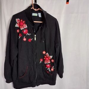 Liz & Me embroidered jacket